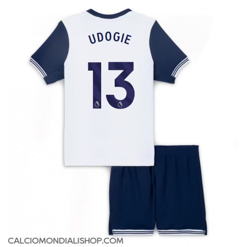 Maglie da calcio Tottenham Hotspur Destiny Udogie #13 Prima Maglia Bambino 2024-25 Manica Corta (+ Pantaloni corti)